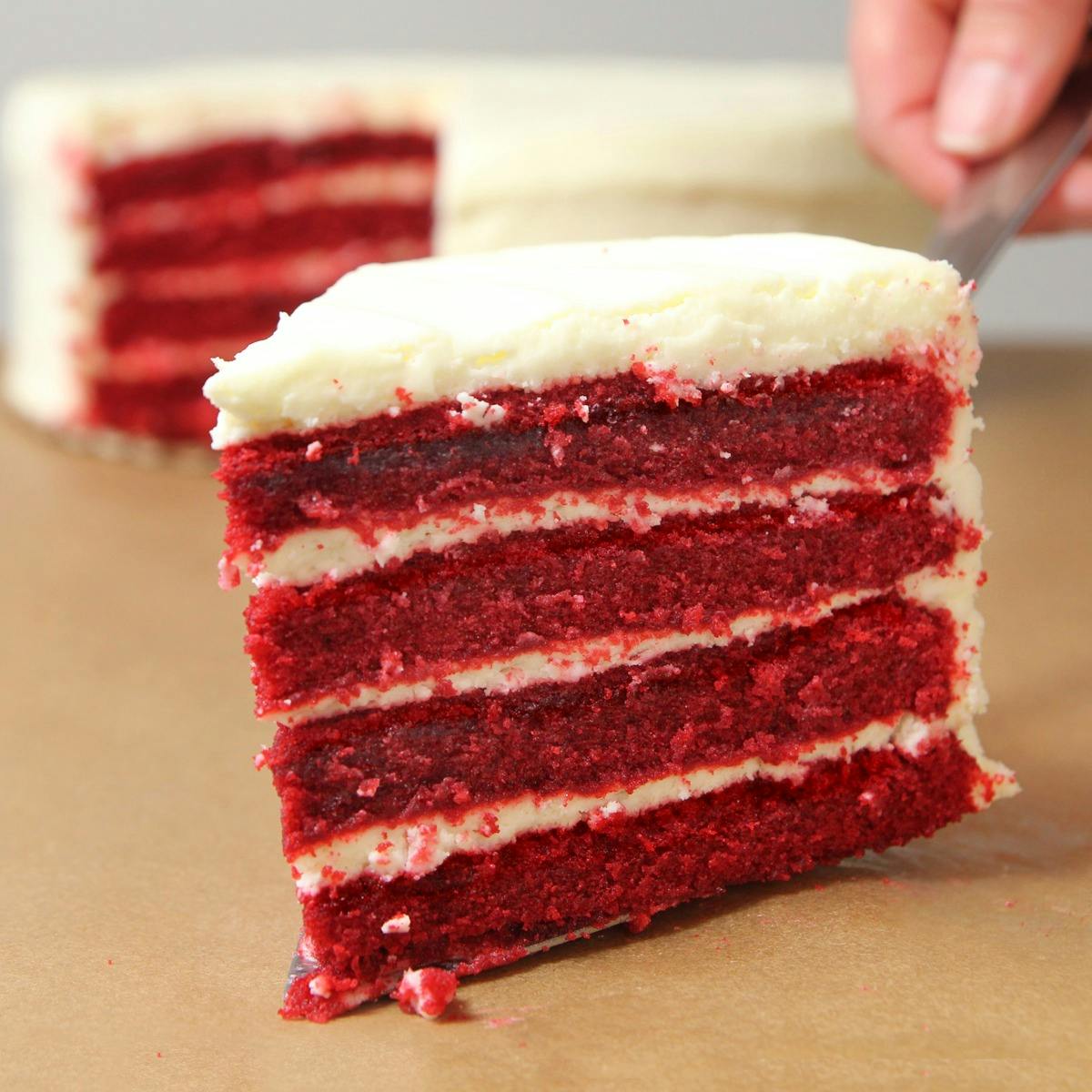 Blue Ribbon Red Velvet Cake Recipe Red Velvet Traditional by Caroline's Cakes - Goldbelly